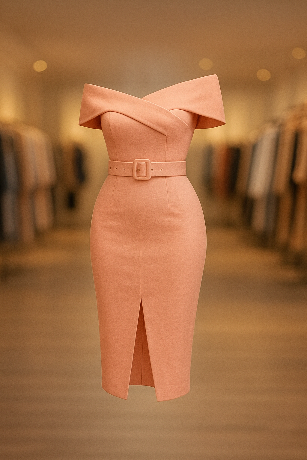 womens-v-neck-off-shoulder-midi-bodycon-dress-blush